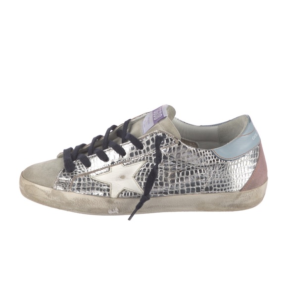 Golden Goose Shoes - Golden Goose Superstar Crocodile Embossed Sneakers -special edition, super rare.
